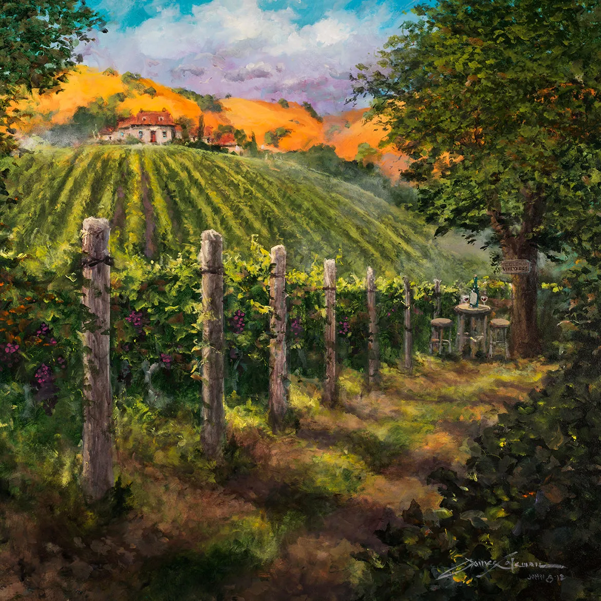 "A Walk in the Vineyard"