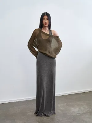 "Take A Walk" Halterneck Knit Dress