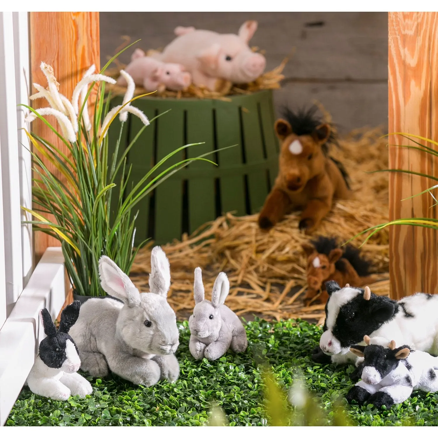 Rabbit 8" Stuffed Animal,7plsh708