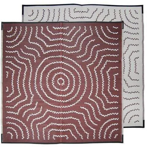 Recycled Mats: Water Dreaming Maroon