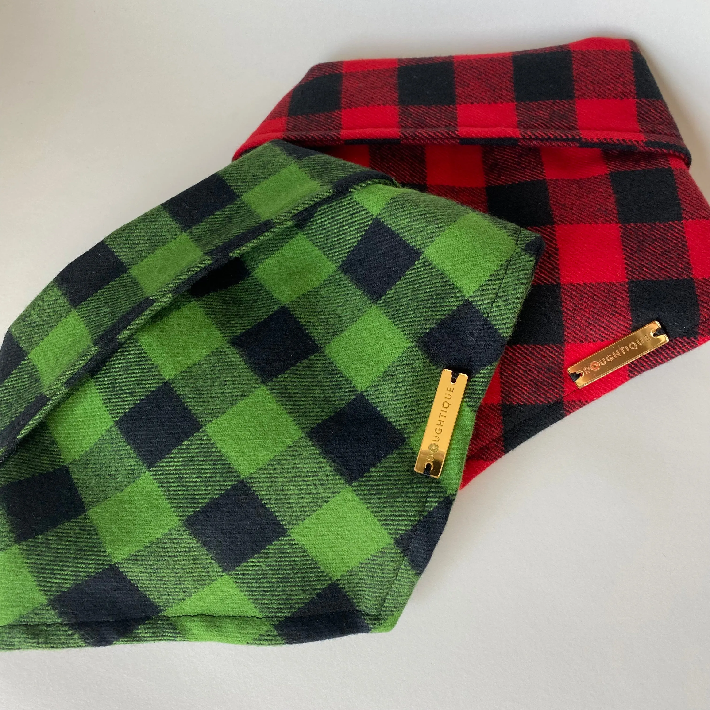 Red Buffalo Check Bandana