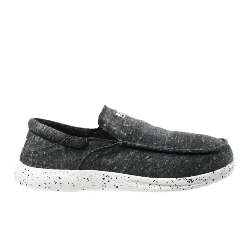 Reef Men's Cushion Coast Slip On Black / White Shoes