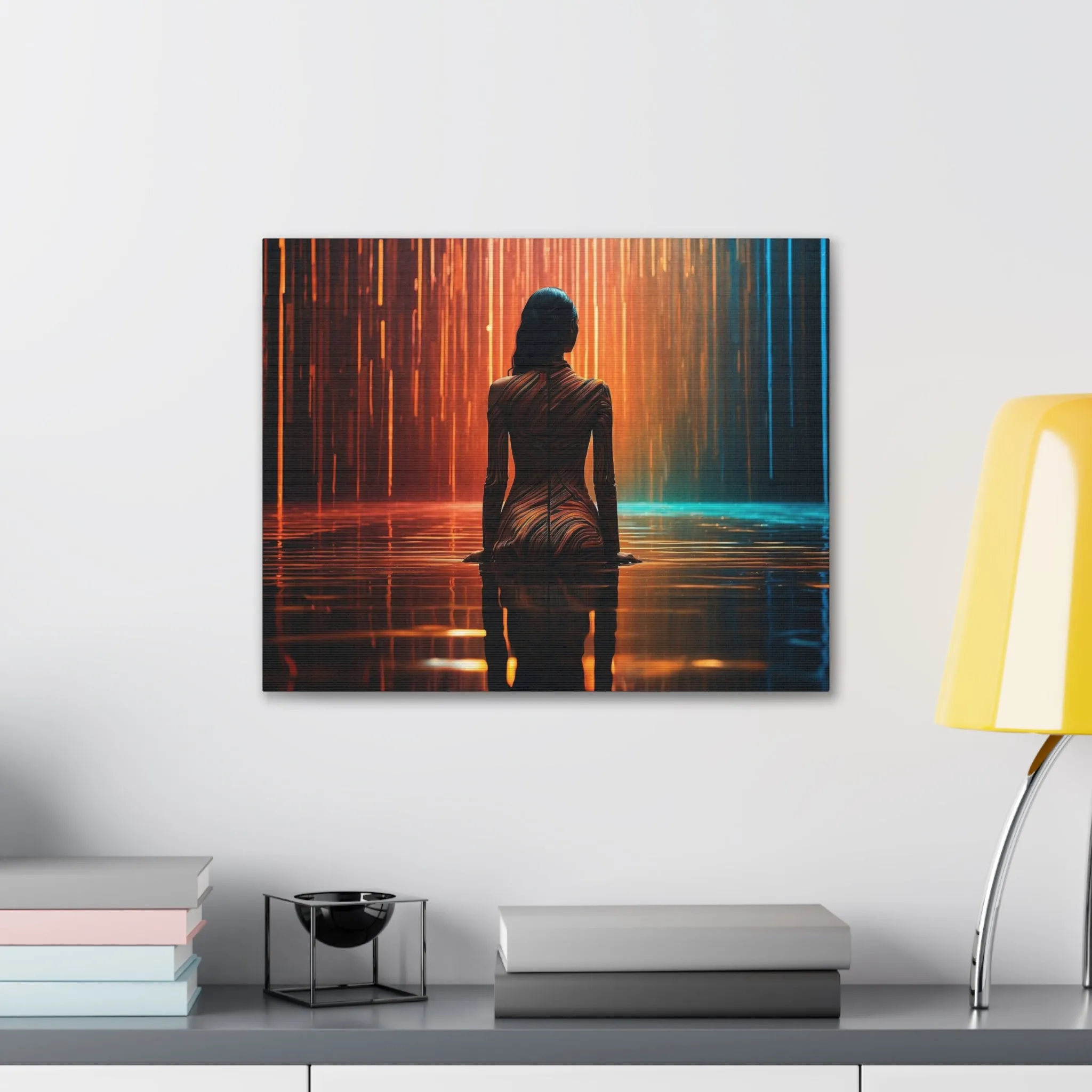 Resonance of Reflection: Serenity Amidst the Storm