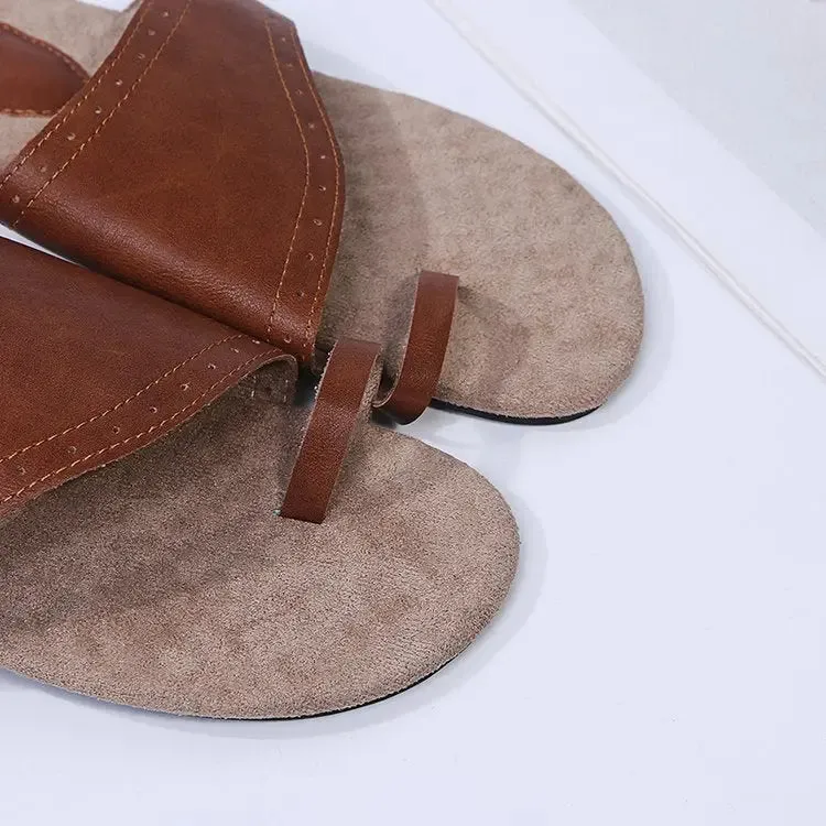 Retro Flat Bottom Casual Sandals