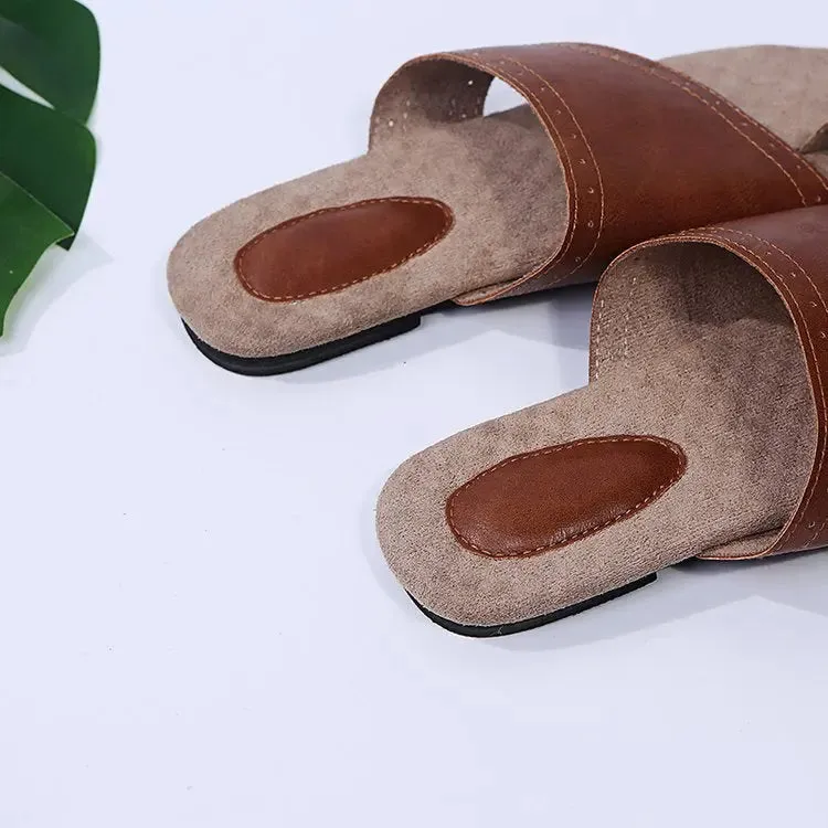 Retro Flat Bottom Casual Sandals