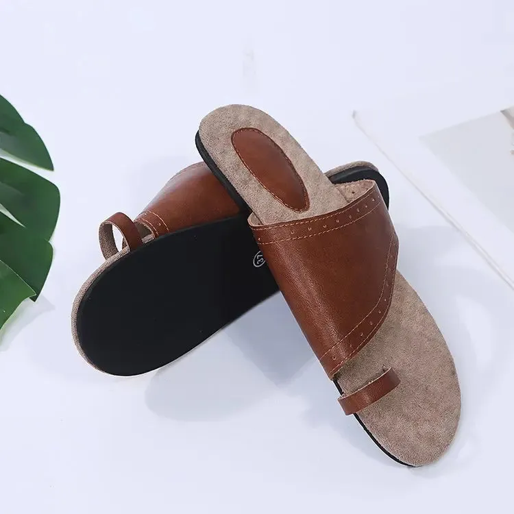 Retro Flat Bottom Casual Sandals