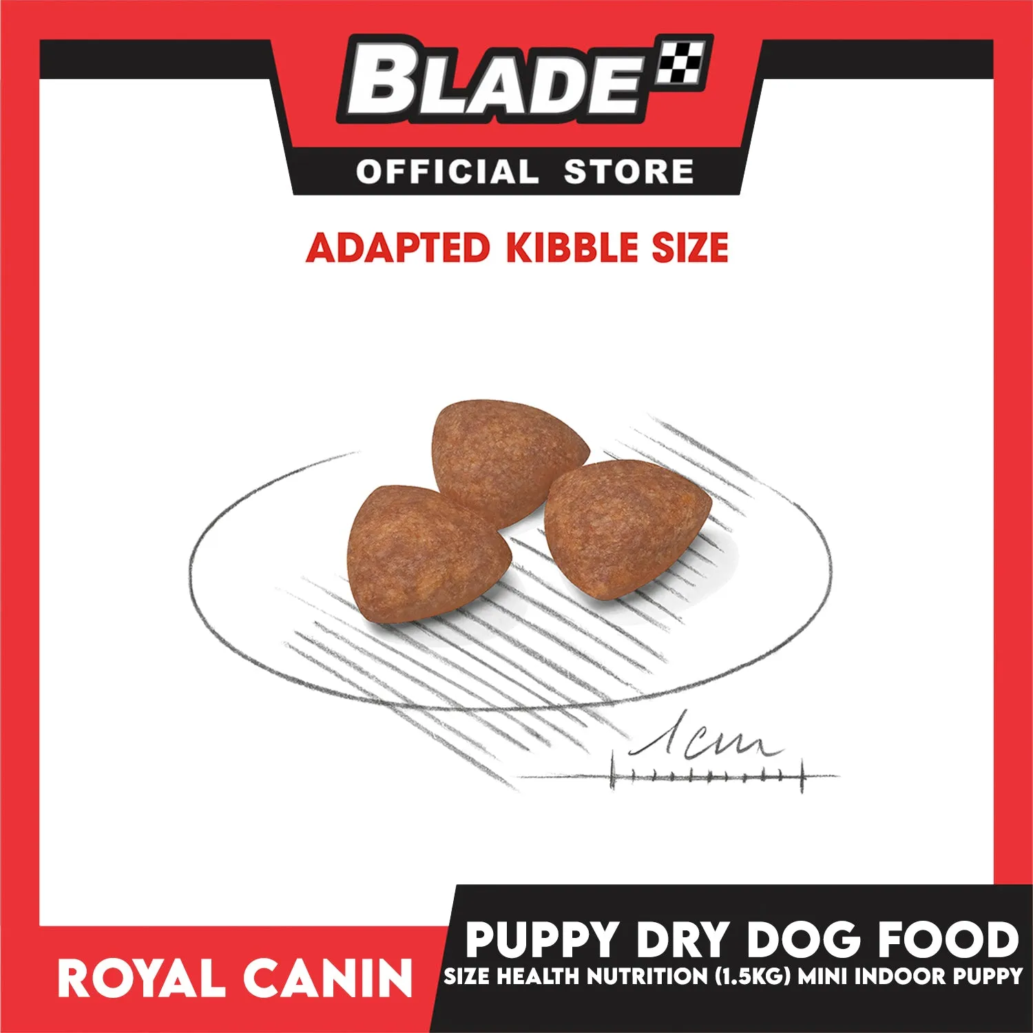 Royal Canin Mini Indoor Puppy (1.5kg) Dry Dog Food - Size Health Nutrition