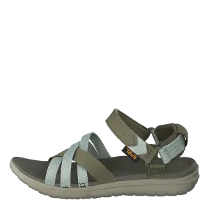 Sanborn Sandal Burnt Olive/seafoam