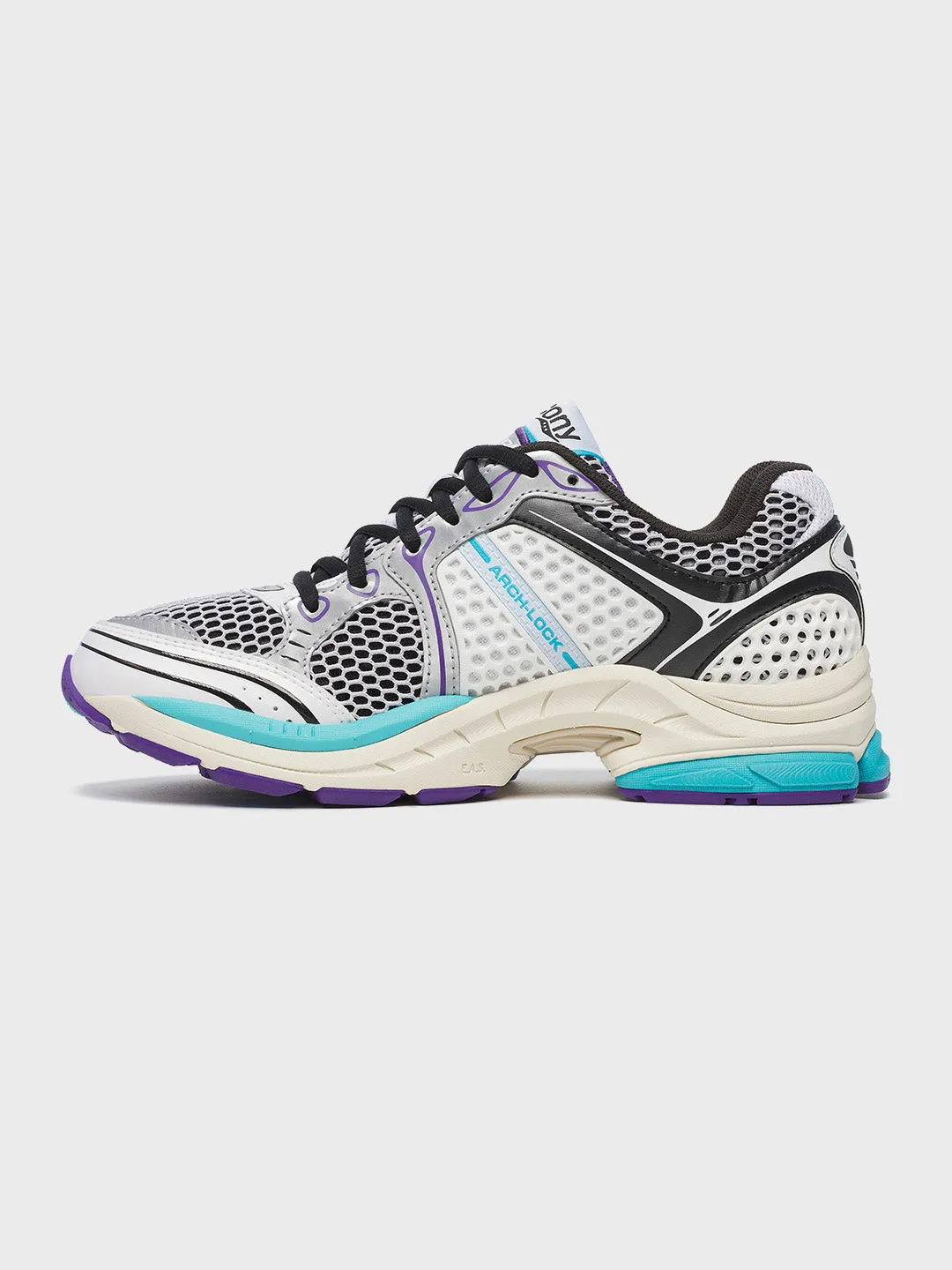 Saucony Progrid Triumph 4 Sneakers | White/Blue