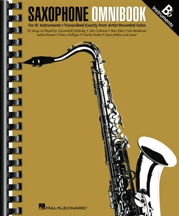Saxophone Omnibook for B-Flat Instruments (B-Flat Instruments)