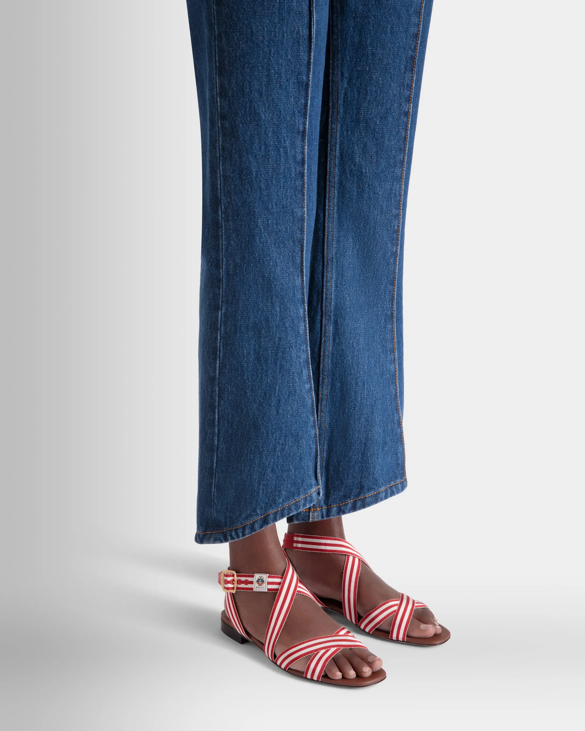 Sevila-Ribbon - Flat Sandal