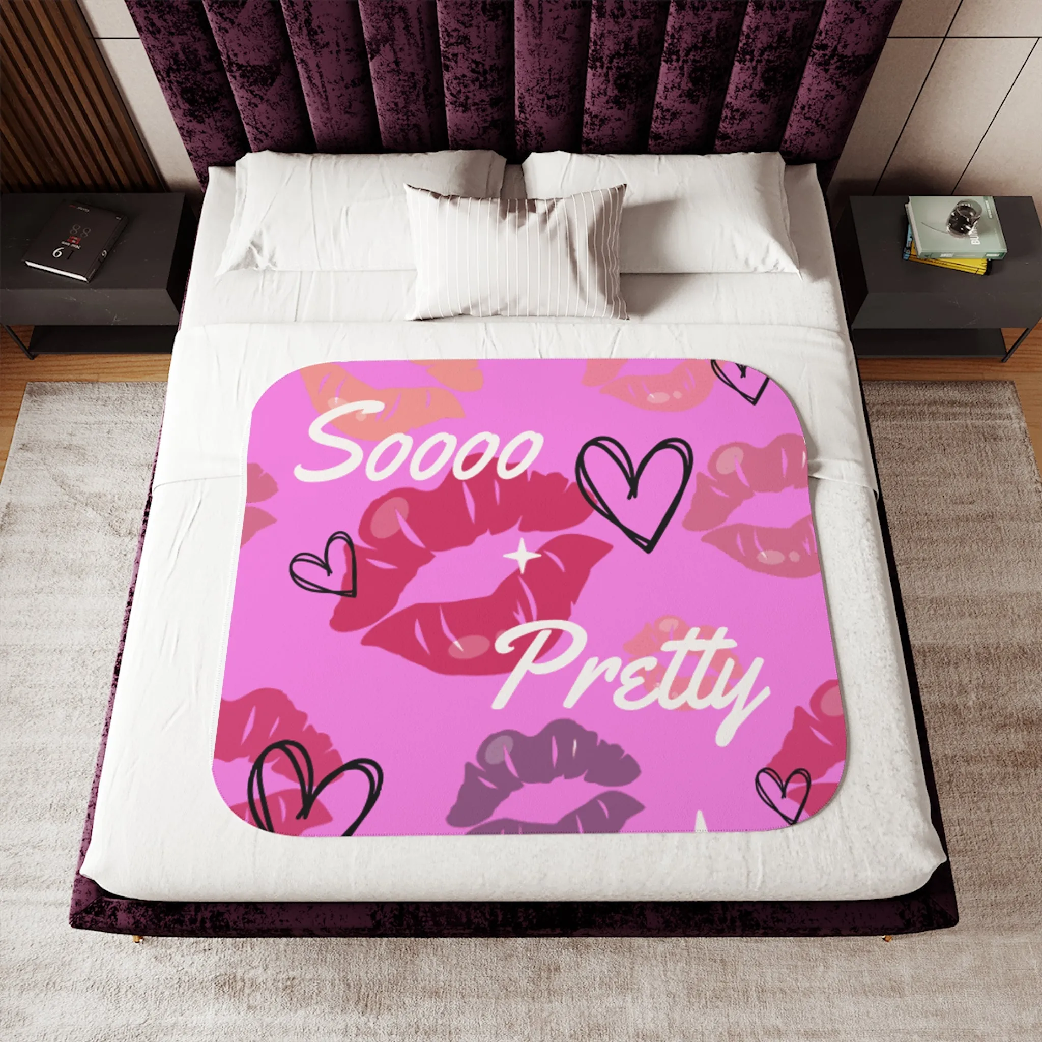 Sherpa Blanket, Two Colors