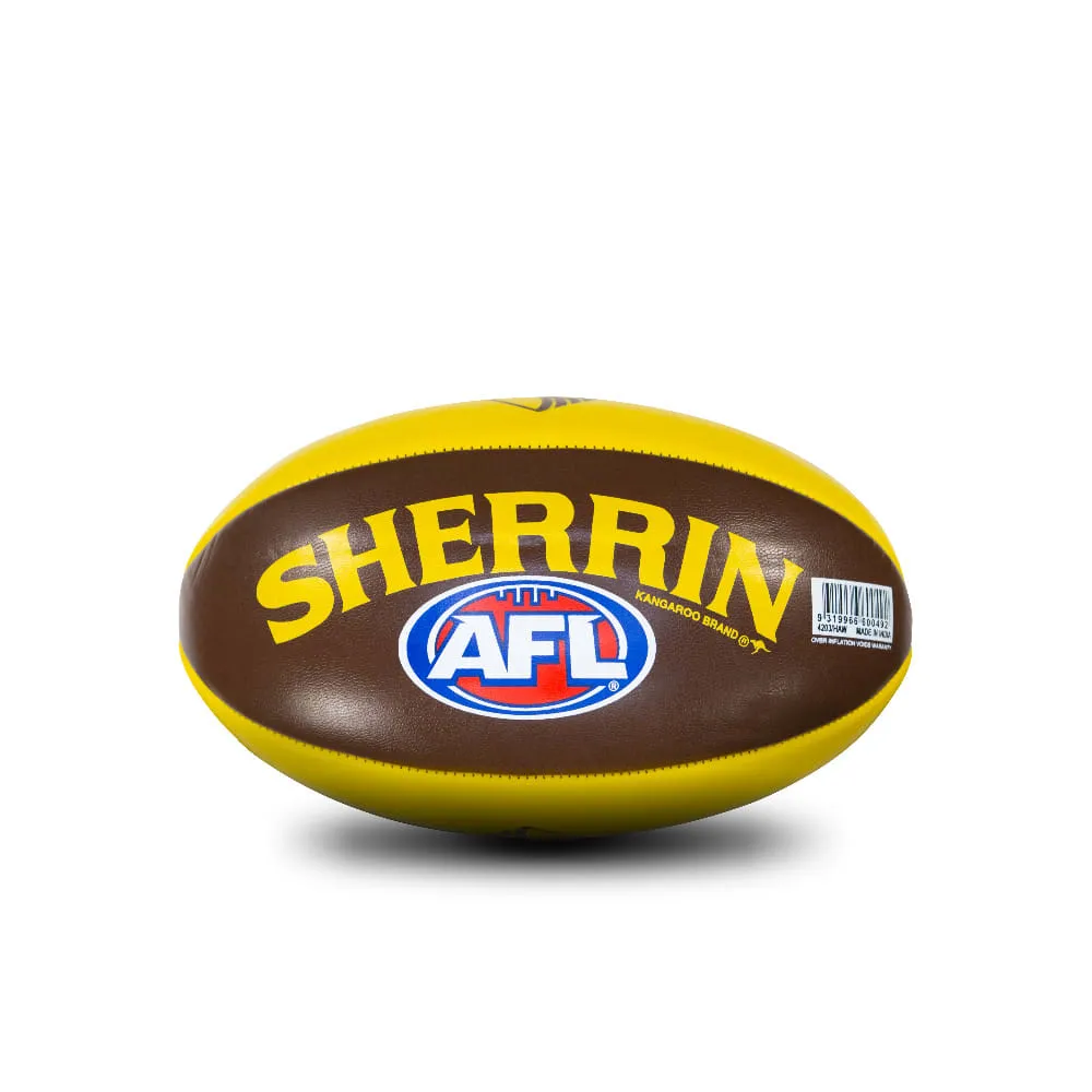 SHERRIN MY FIRST SOFT TOUCH FOOTBALL HAWTHORN
