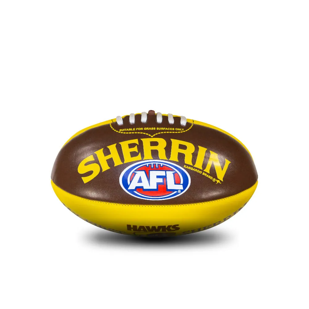 SHERRIN MY FIRST SOFT TOUCH FOOTBALL HAWTHORN