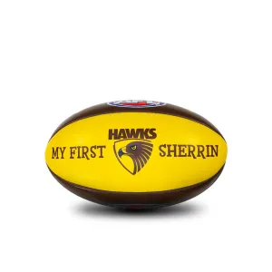 SHERRIN MY FIRST SOFT TOUCH FOOTBALL HAWTHORN