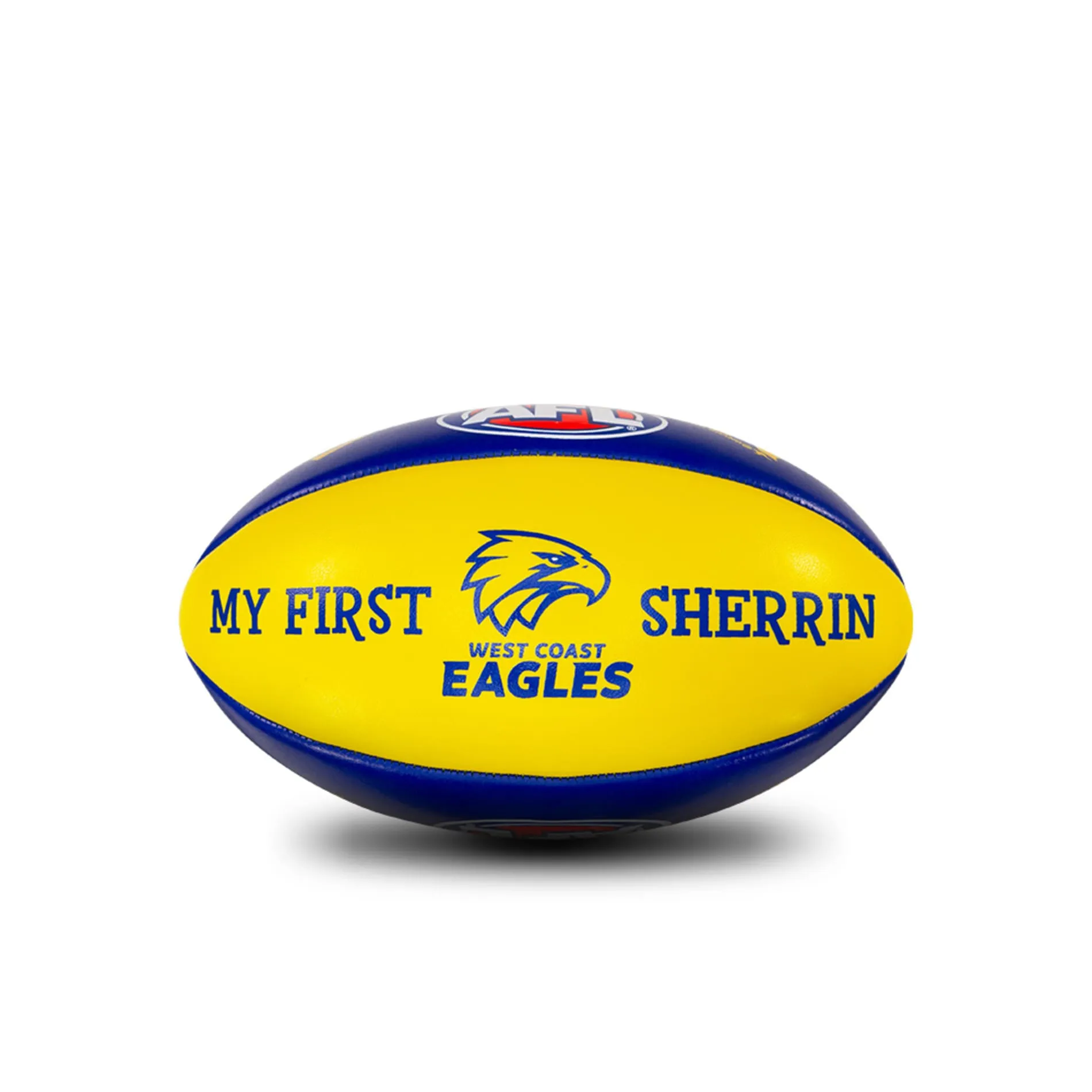 SHERRIN MY FIRST SOFT TOUCH FOOTBALL  WEST COAST EAGLES