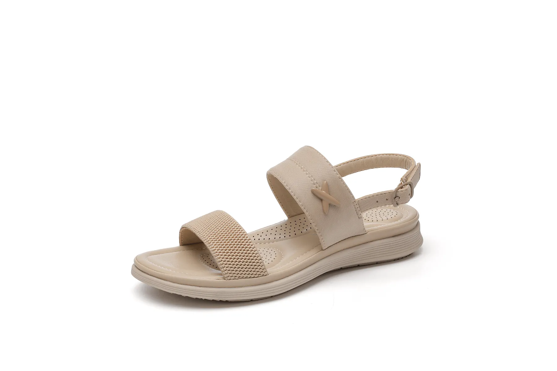Side Cross Braided Toledo Sandals - Siketu