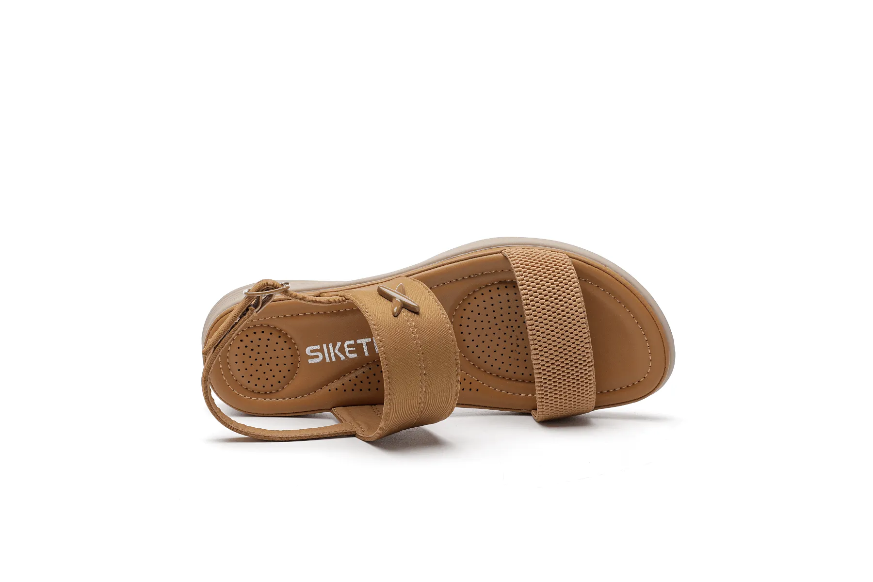 Side Cross Braided Toledo Sandals - Siketu
