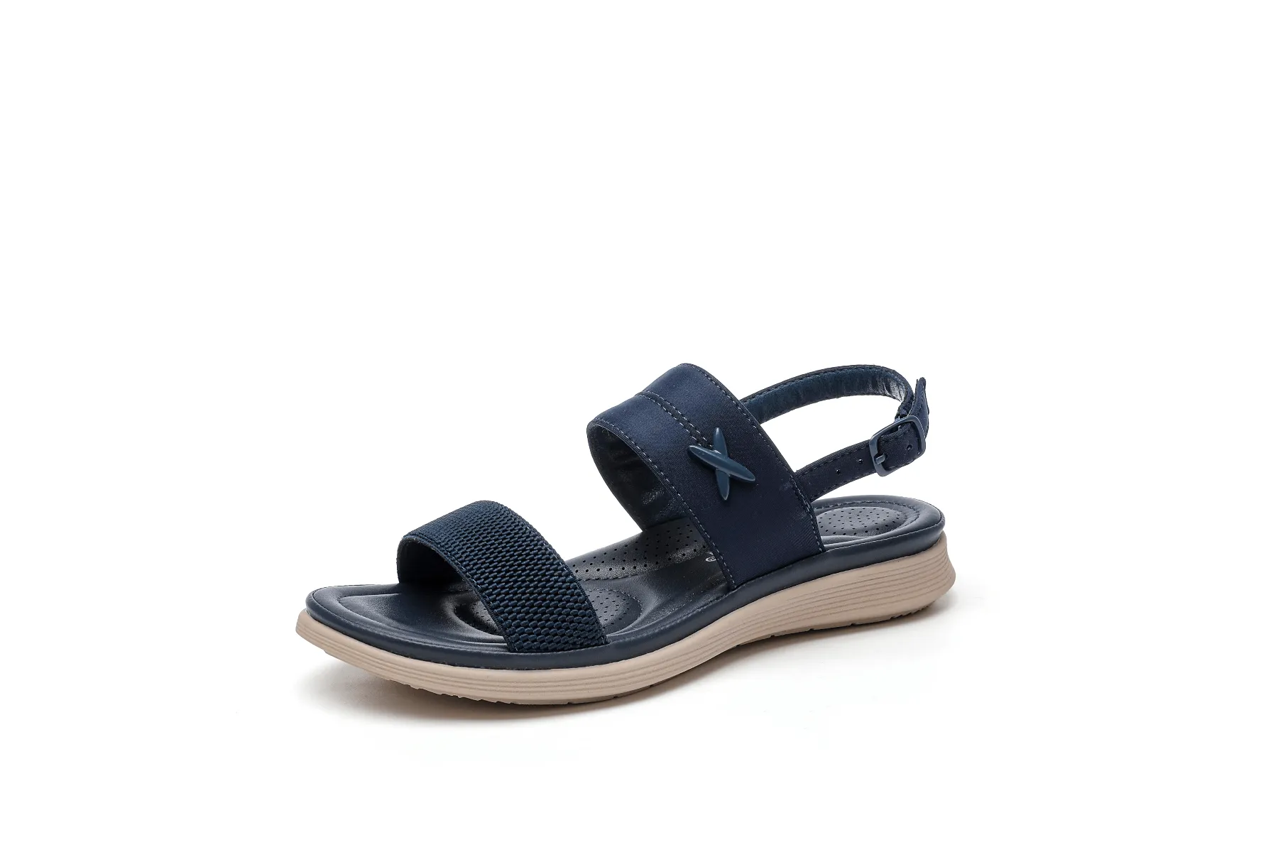 Side Cross Braided Toledo Sandals - Siketu
