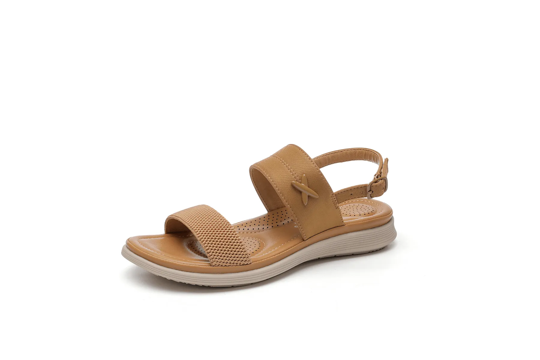 Side Cross Braided Toledo Sandals - Siketu