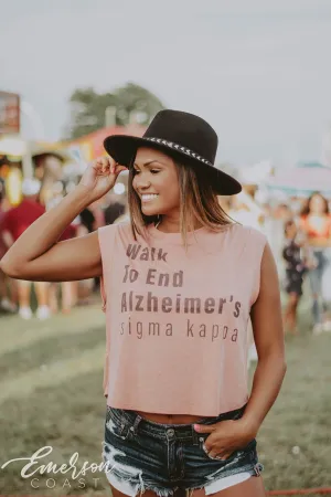 Sigma Kappa Philanthropy Crop Tee
