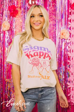 Sigma Kappa Philanthropy Walk To End Alz Tee