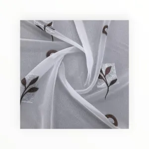Simleaf Cotton Voile Dark Brown 280 cm