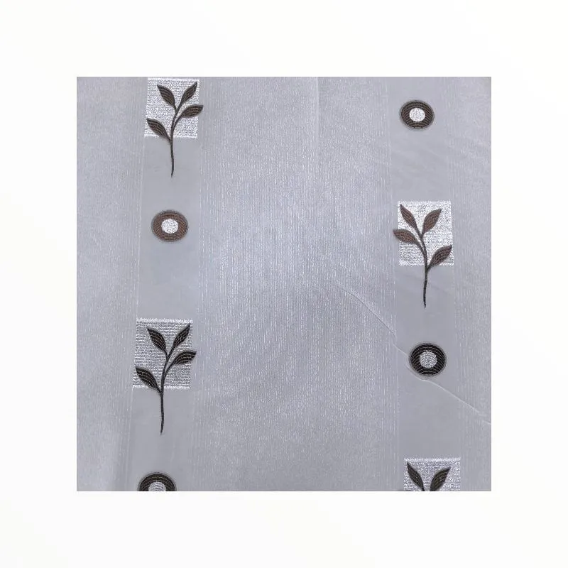 Simleaf Cotton Voile Dark Brown 280 cm
