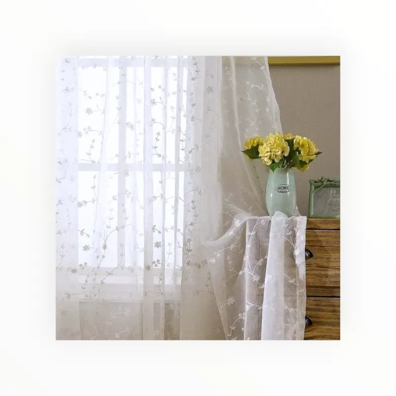 Simleaf Cotton Voile Dark Brown 280 cm
