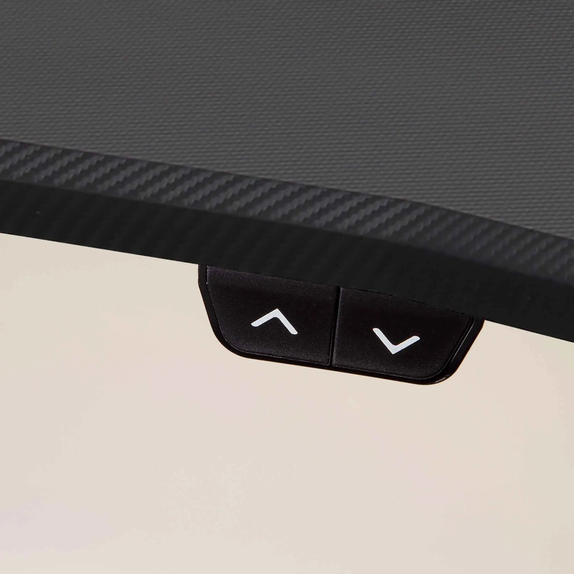 Single Motor Height-Adjustable Electric Sit & Stand Gaming Desk with Carbon Fibre Desktop - DH70