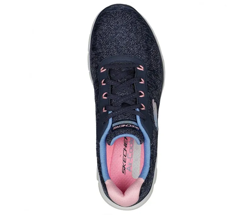 Skechers Flex Appeal 4.0 Fresh Move 149570 Wander-Sneaker für Damen mit weiter Passform