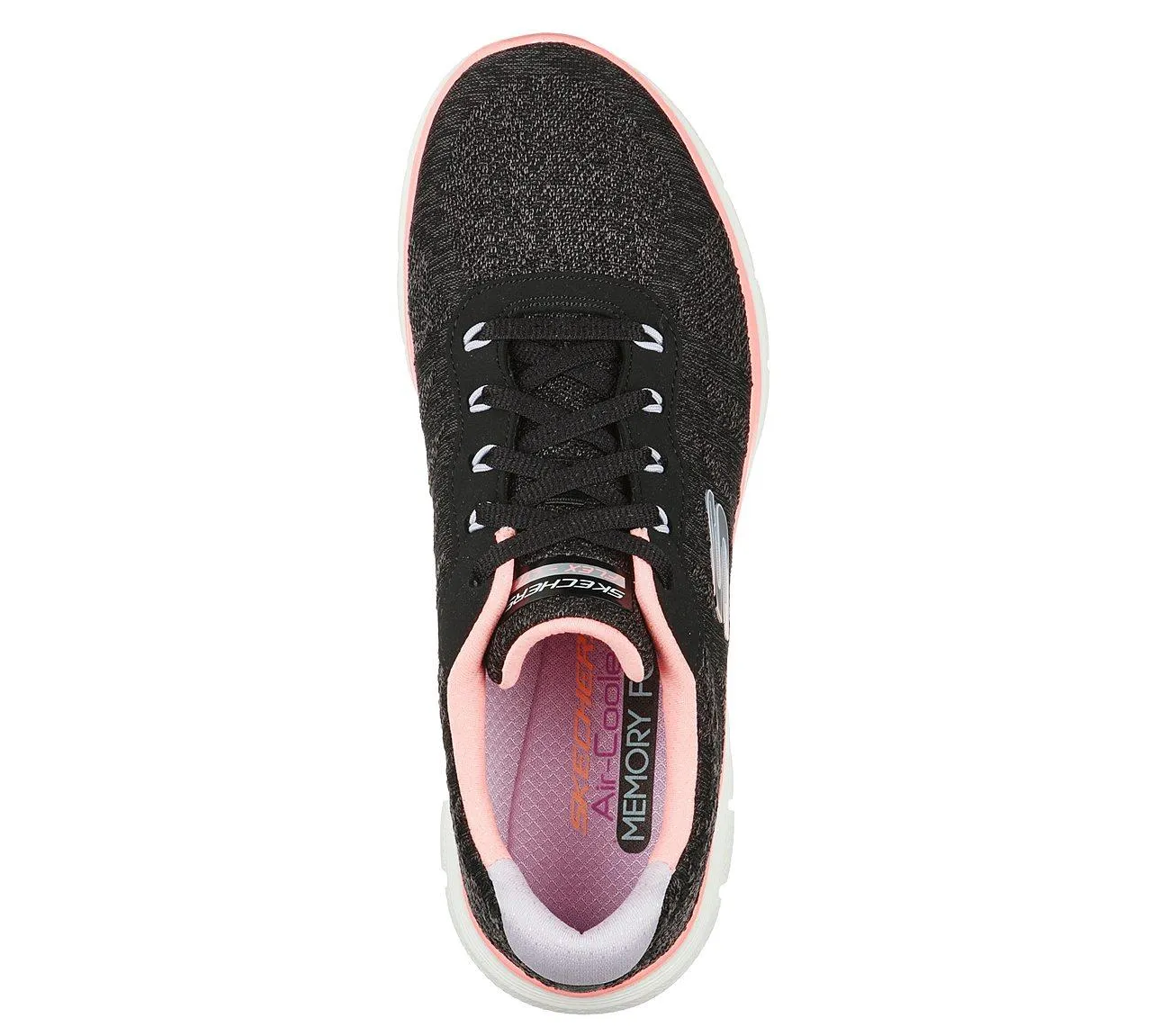 Skechers Flex Appeal 4.0 Fresh Move 149570 Wander-Sneaker für Damen mit weiter Passform