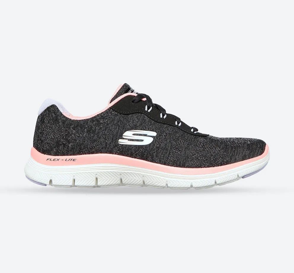 Skechers Flex Appeal 4.0 Fresh Move 149570 Wander-Sneaker für Damen mit weiter Passform
