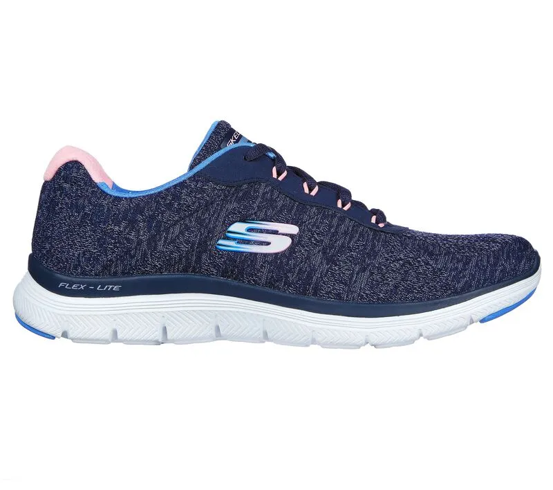 Skechers Flex Appeal 4.0 Fresh Move 149570 Wander-Sneaker für Damen mit weiter Passform