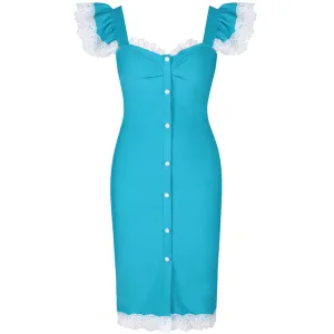 Slim mid-length camisole dress