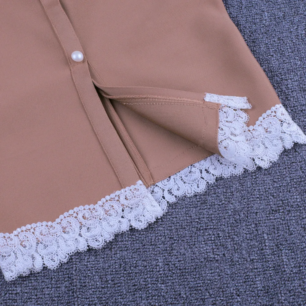 Slim mid-length camisole dress