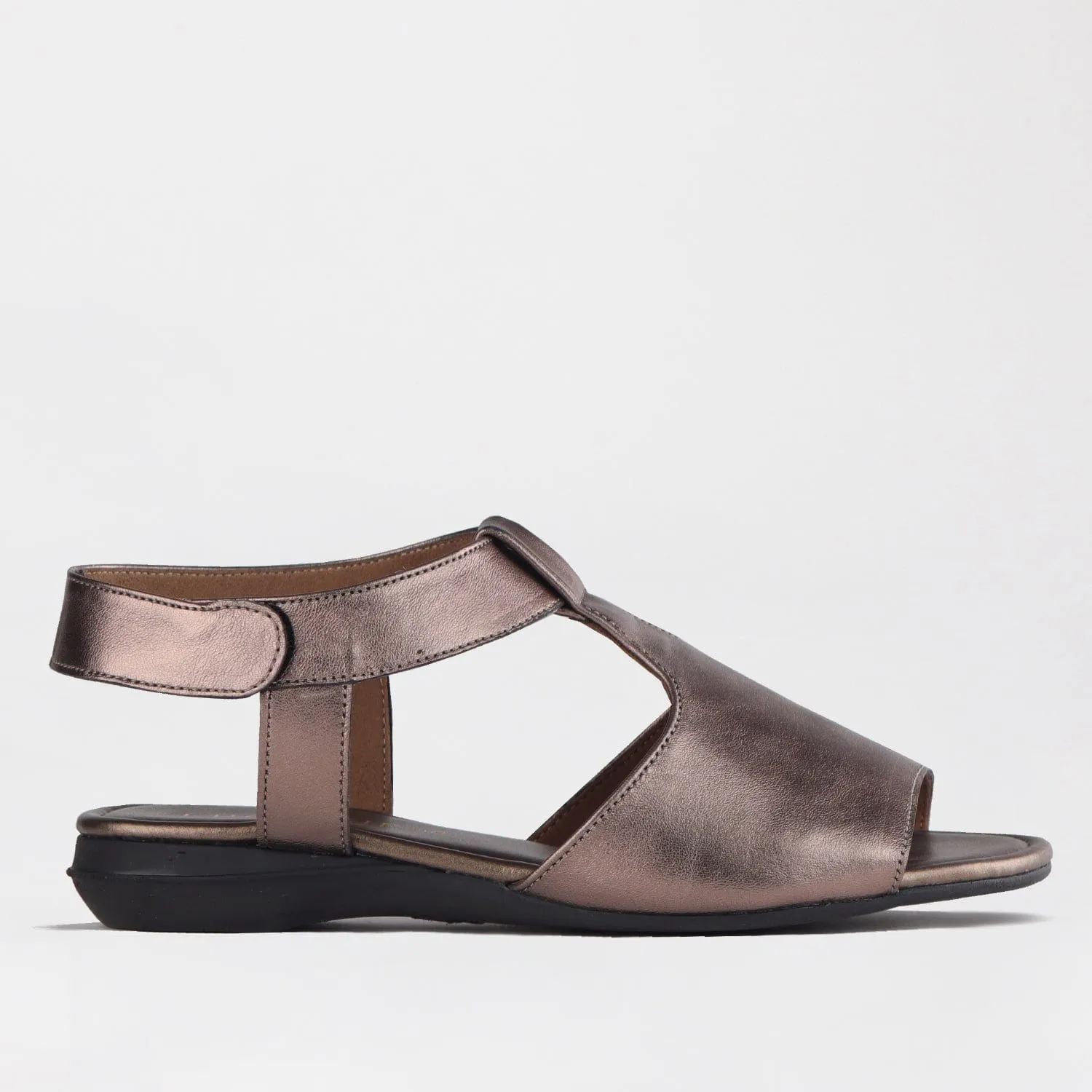 Slingback Sandal in Lead - 12554
