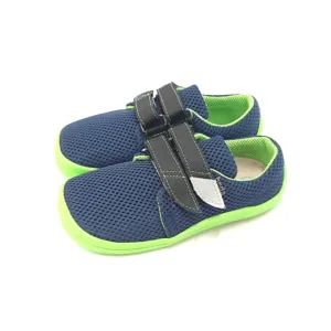 Sneakers mesh vegan Blu Lime
