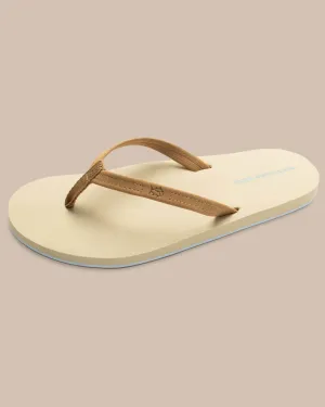 Southern Tie Women's Seashore Leather Weekend Flipjacks
