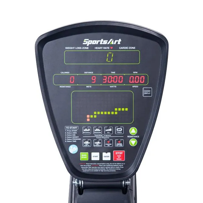 SportsArt UB521M BILATERAL UPPER BODY ERGOMETER (Opt: UB521M ADJUSTABLE SWIVELING SEAT)