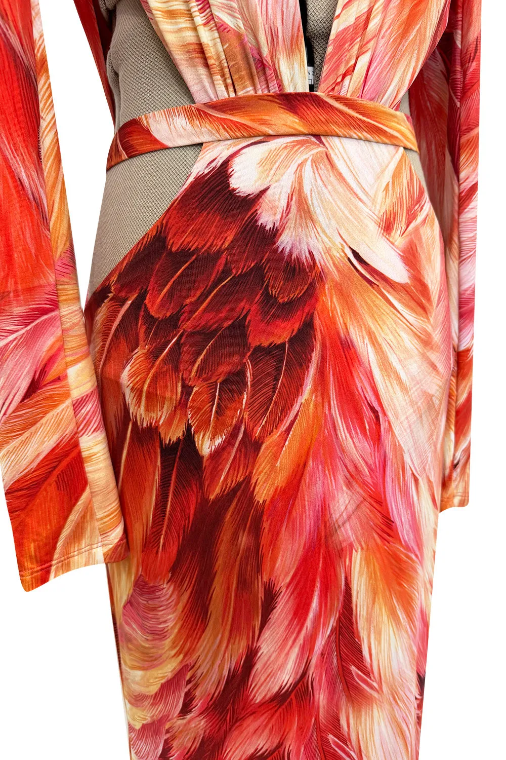 Spring 2024 Roberto Cavalli by Fausto Puglisi Stretch Jersey Cut Out Dress