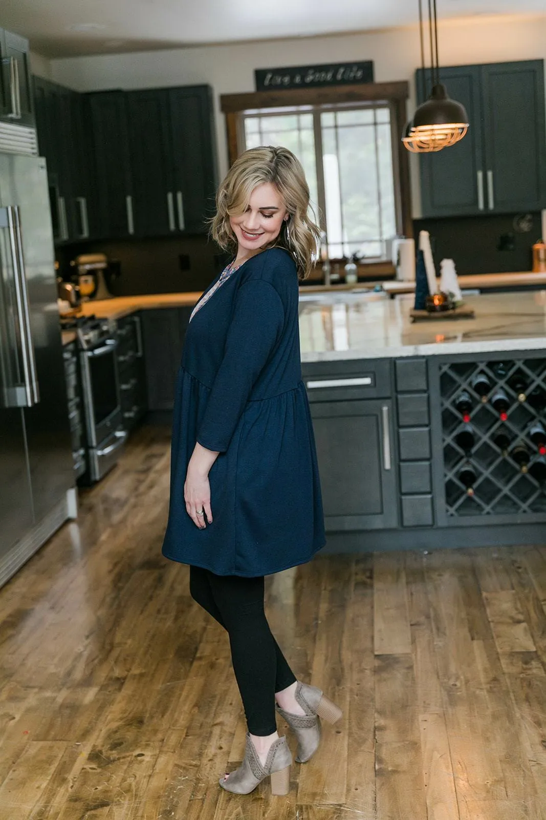Summer Magic Cardigan In Night Sky