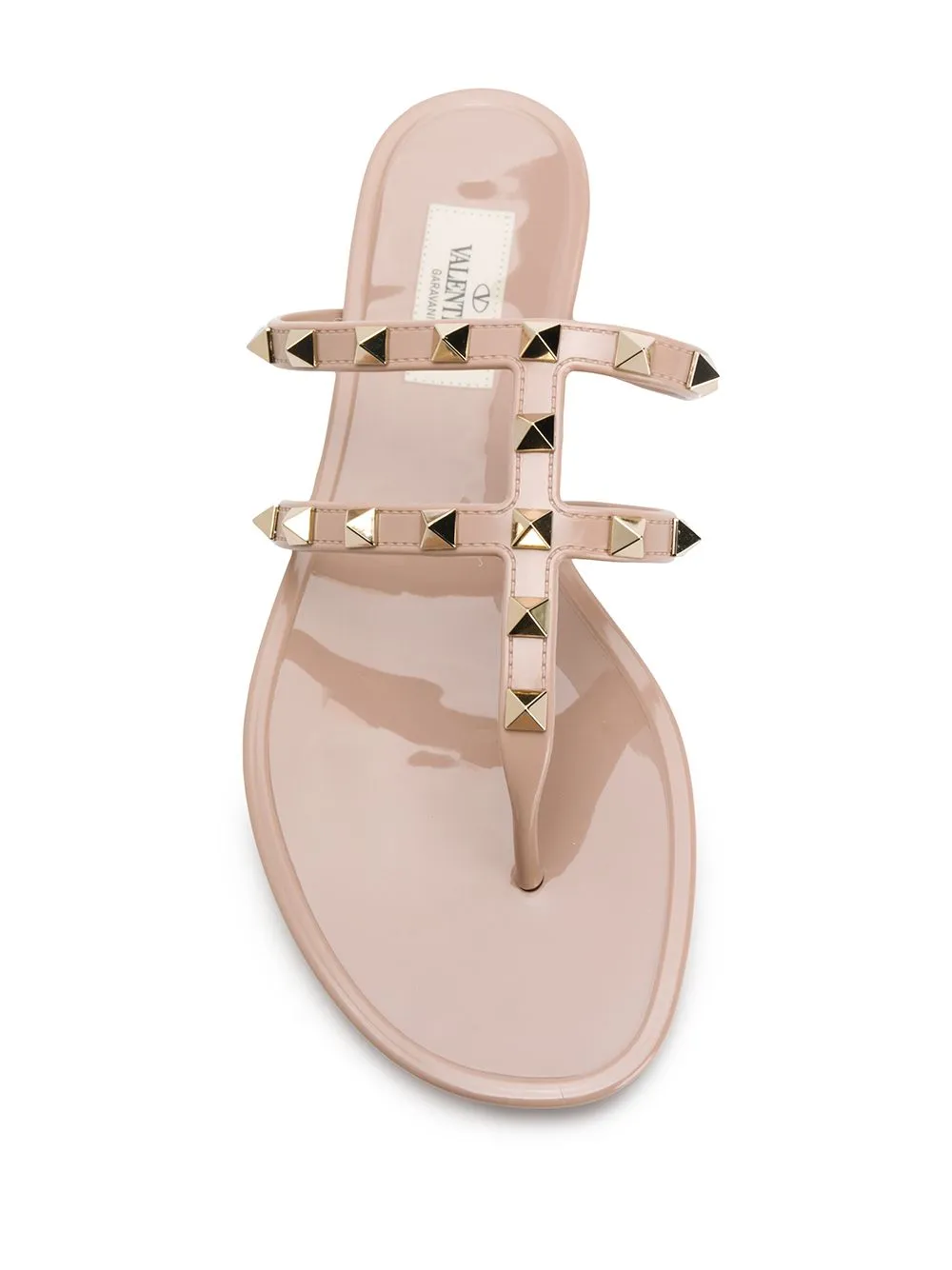 Summer rockstud thong sandals
