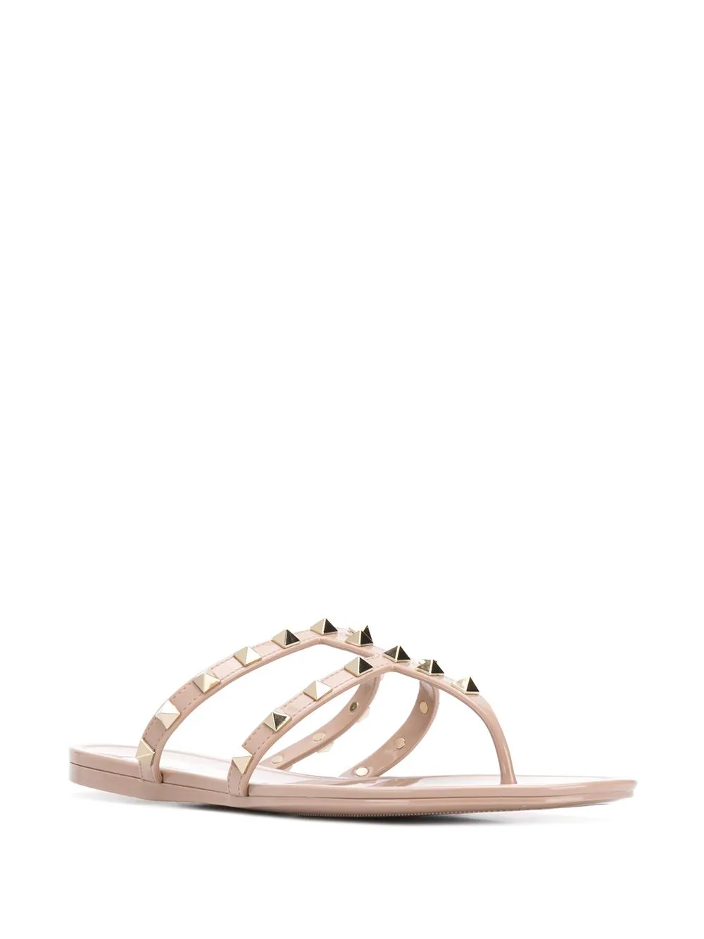 Summer rockstud thong sandals