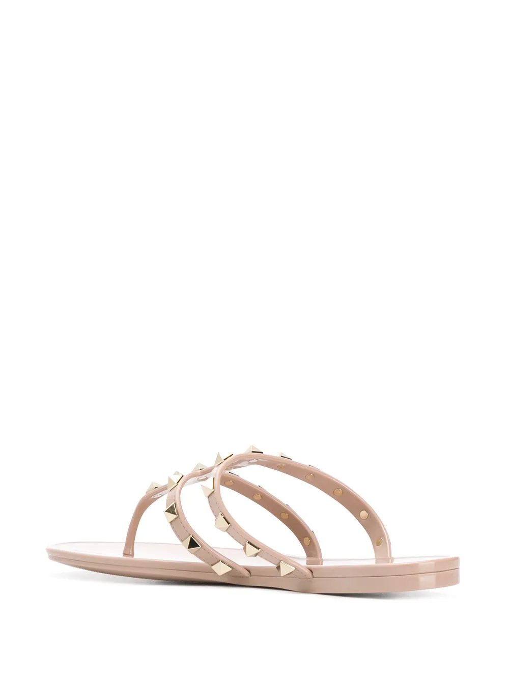 Summer rockstud thong sandals