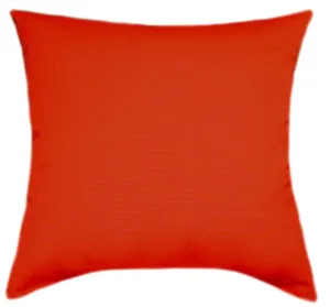 Sunbrella® Canvas Tamale Indoor/Outdoor Textured Solid Color Pillow