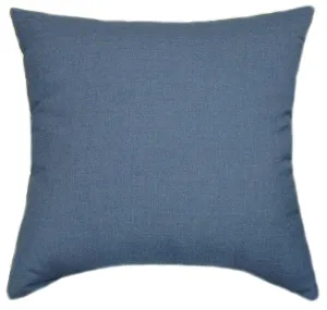 Sunbrella® Cast Harbor Indoor/Outdoor Solid Color Pillow