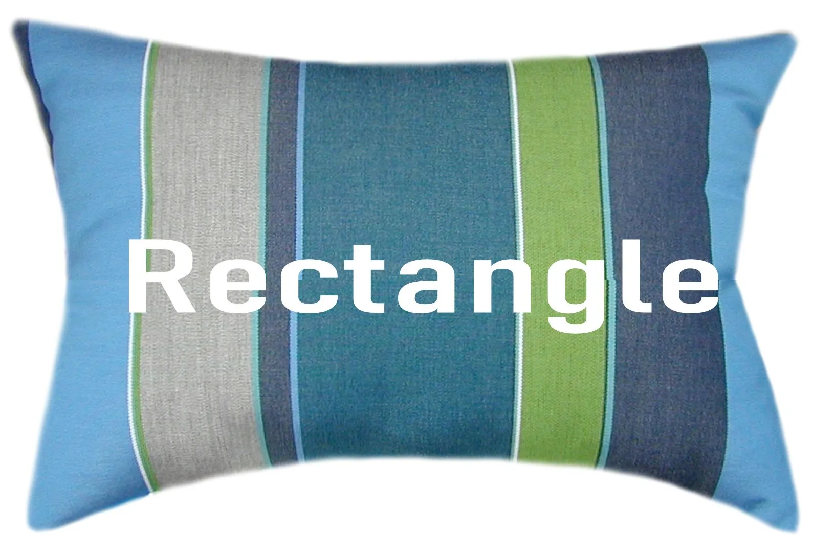 Sunbrella® Expand Calypso Indoor/Outdoor Striped Pillow