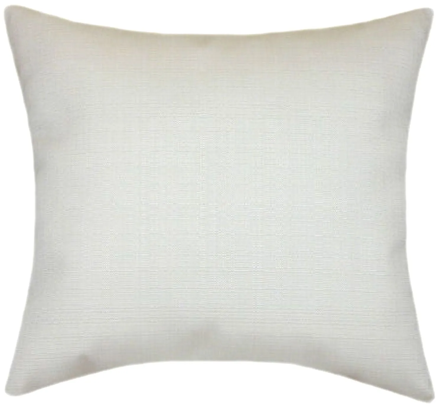 Sunbrella® Linen Natural Indoor/Outdoor Textured Solid Color Pillow