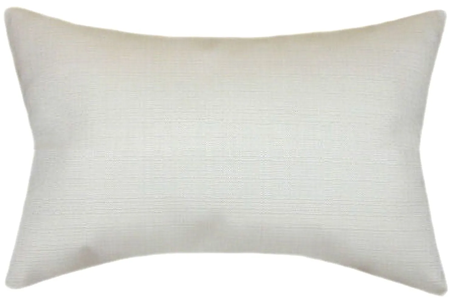 Sunbrella® Linen Natural Indoor/Outdoor Textured Solid Color Pillow